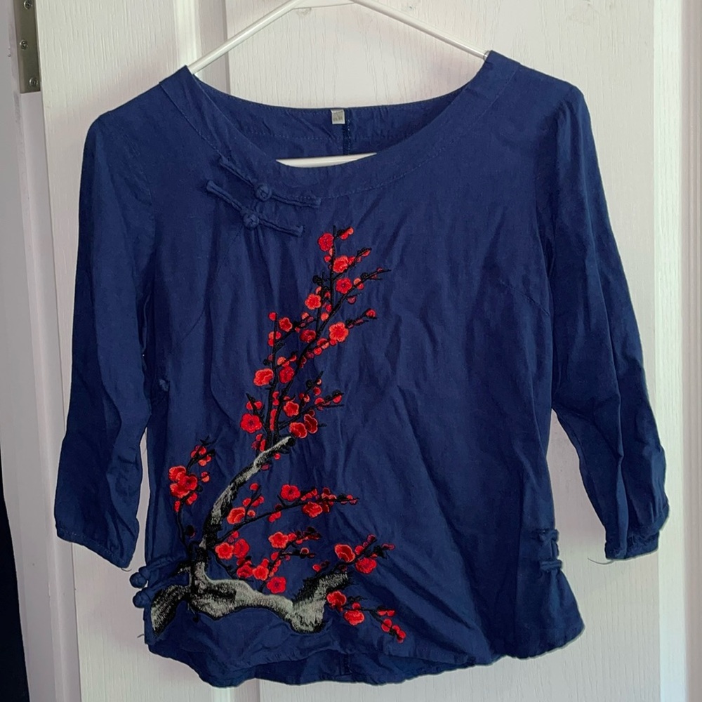 Vintage Embroidered Top